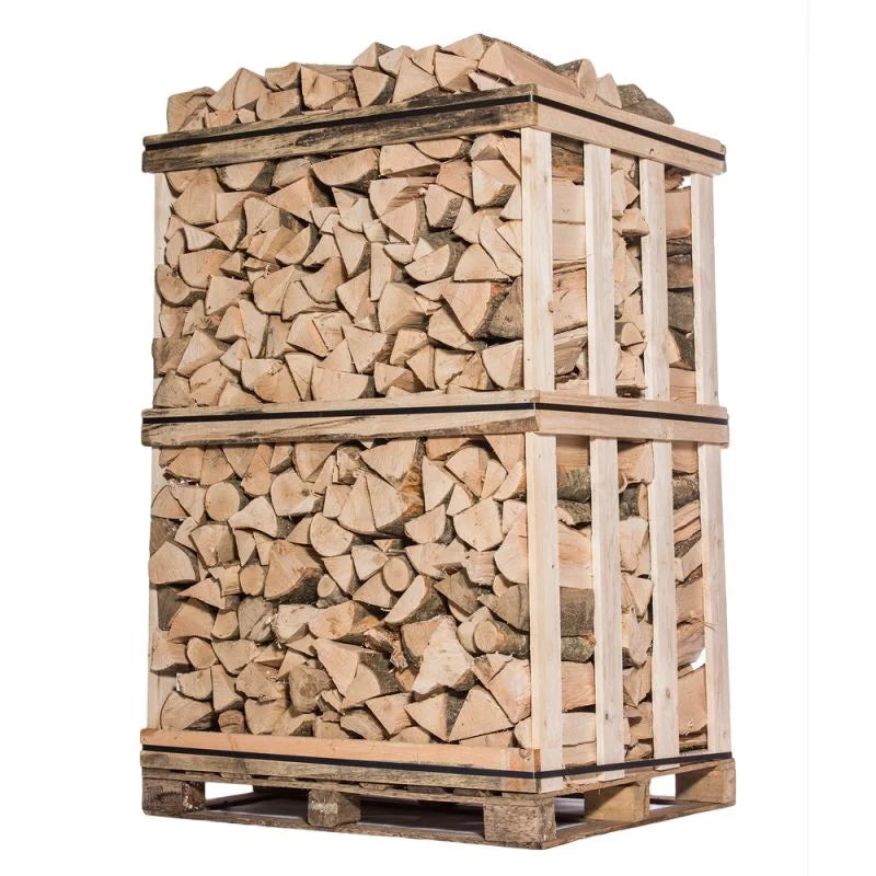 Brennholzpalette 25 cm – Mischholz (2 m³)